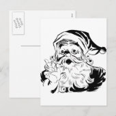 ヴィンテージサンタクロアンズホワイト シーズンポストカード (正面/裏面)