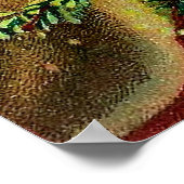 ヴィンテージサンタクロースおもちゃ2 ポスター (角)