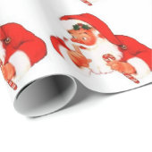 ヴィンテージサンタクロースことわざシーラッピング紙 ラッピングペーパー (ロールコーナー)