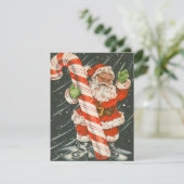 ヴィンテージサンタクロースとキャンディーケーン シーズンカード (スタンド正面)