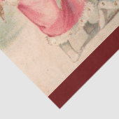 ヴィンテージサンタクロースと天使のクリスマス 薄葉紙 (詳細)