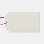 ヴィンテージサンタクロースと子供のクリスマスホリデー ギフトタグ (裏面横)