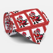 ヴィンテージサンタクロースと石炭コンロ ネクタイ (ロール)