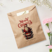 ヴィンテージサンタクロースのクリスマスのお気に入り抱き枕 フェイバーバッグ (封をした状態)