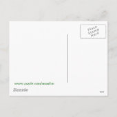 ヴィンテージサンタクロースのクリスマスカード シーズンポストカード (裏面)