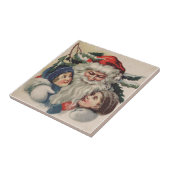 ヴィンテージサンタクロースのクリスマスタイル タイル (側面)