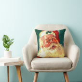ヴィンテージサンタクロースのクリスマスピロー クッション (椅子)