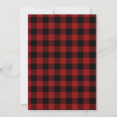 ヴィンテージサンタクロースのクリスマスホリデーパーティー 招待状 (裏面)