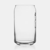 ヴィンテージサンタクロースのクリスマスミルク ガラス缶 (右)