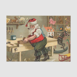 ヴィンテージサンタクロースのクリスマスワークショップ 薄葉紙