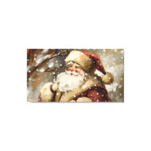 ヴィンテージサンタクロースの雪の降る不思議の国