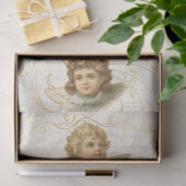 ヴィンテージサンタクロースアンジェスクリスマスデクページ 薄葉紙 (ギフト)