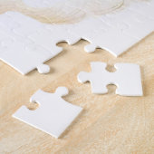 ヴィンテージサンタクロースイラストレーション ジグソーパズル (側面)