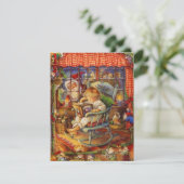 ヴィンテージサンタクロースイン シーズンカード (スタンド正面)