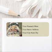 ヴィンテージサンタクロースウィズキルペン ラベル (インサイチュ)