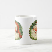 ヴィンテージサンタクロースウィズパインリース コーヒーマグカップ (中央)