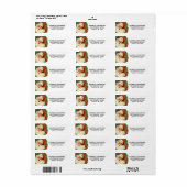 ヴィンテージサンタクロースウィズパインリース ラベル (フルシート)