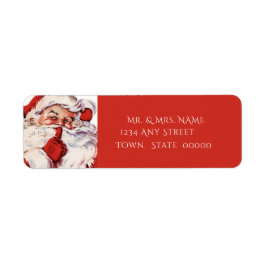 ヴィンテージサンタクロースカスタム ラベル