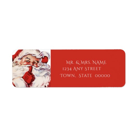 ヴィンテージサンタクロースカスタム ラベル (正面)
