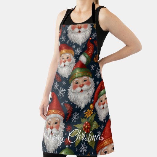 ヴィンテージサンタクロースクリスマスコレクション エプロン (インサイチュ)