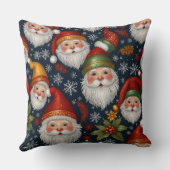 ヴィンテージサンタクロースクリスマスコレクション クッション (裏面)