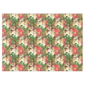 ヴィンテージサンタクロースクリスマステーブルクロス テーブルクロス (正面(横))