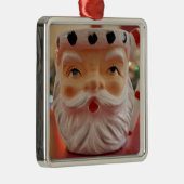 ヴィンテージサンタクロースクリスマスマグ メタルオーナメント (右)