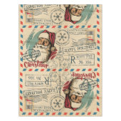 ヴィンテージサンタクローステーブルクロス テーブルクロス (正面)