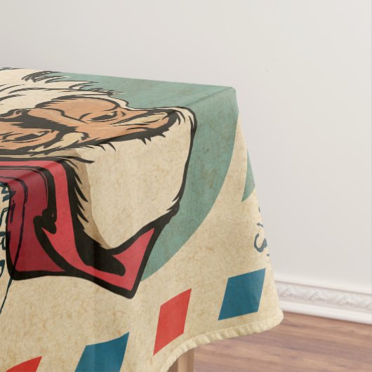 ヴィンテージサンタクローステーブルクロス テーブルクロス (インサイチュ)