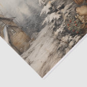 ヴィンテージサンタクロースデクページ 薄葉紙 (詳細)