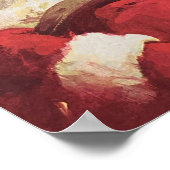 ヴィンテージサンタクローストナディアミッドセンチュリー ポスター (角)