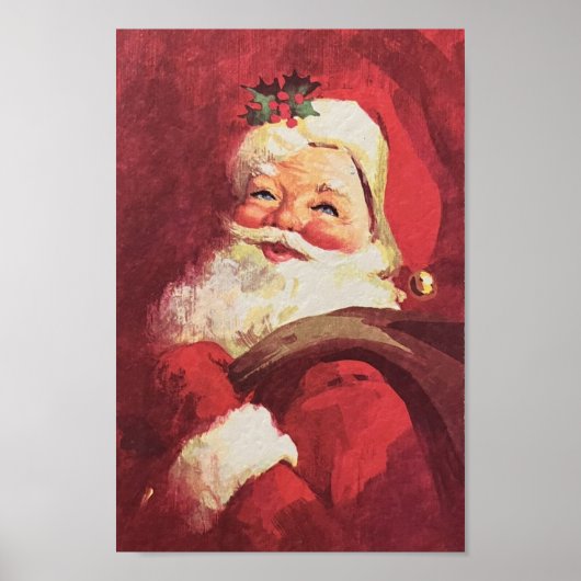 ヴィンテージサンタクローストナディアミッドセンチュリー ポスター (正面)