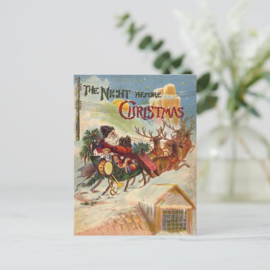 ヴィンテージサンタクローストナディースリーグポストカード シーズンポストカード (スタンド正面)