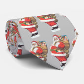ヴィンテージサンタクロースビクトリアン、クリスマスダイカット ネクタイ (ロール)