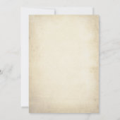 ヴィンテージサンタクロースメリークリスマスパーティー 招待状 (裏面)