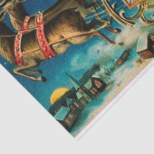 ヴィンテージサンタクロースレイクリスマスホリデー 薄葉紙 (詳細)