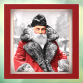 ヴィンテージサンタクロース写真ティッシュペーパー ウィンドウサイン (シート3)