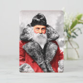 ヴィンテージサンタクロース写真 シーズンカード (スタンド正面)