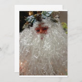 ヴィンテージサンタクロース招待状 招待状 (正面/裏面)