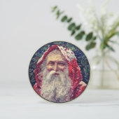 ヴィンテージサンタクロース招待状 招待状 (スタンド正面)