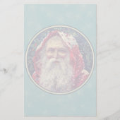 ヴィンテージサンタクロース文房具 便箋 (正面)