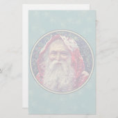 ヴィンテージサンタクロース文房具 便箋 (正面/裏面)