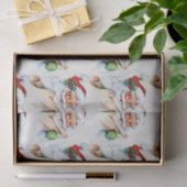 ヴィンテージサンタクロース父クリスマス 薄葉紙 (ギフト)