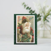 ヴィンテージサンタクロース画像 シーズンポストカード (スタンド正面)