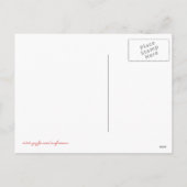 ヴィンテージサンタクロース葉書 シーズンポストカード (裏面)