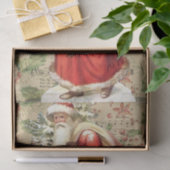 ヴィンテージサンタクロース運のトイズポインセチア 薄葉紙 (ギフト)