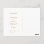 ヴィンテージサンタクロース雪だるまクリスマスパーソナライズされた ポストカード (裏面)