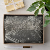 ヴィンテージサンタクロース雪片 薄葉紙 (ギフト)