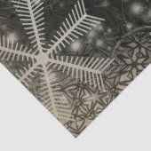 ヴィンテージサンタクロース雪片 薄葉紙 (詳細)