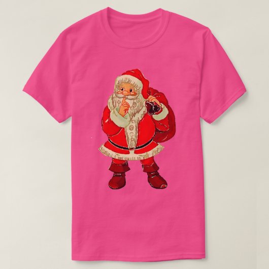 ヴィンテージサンタクロース10 Tシャツ (デザイン正面)